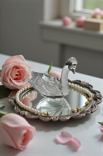 Petit cygne cristal - cygne, en
