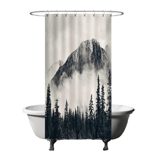 Rideau douche motif - de,