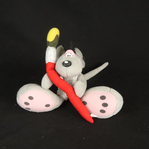 Souris sauteuse peluche - souris,