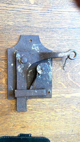 Ancienne targette tirette - ancienne,