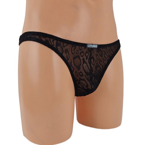 Slip transparent dentelle - transparent,