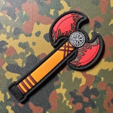 VIKING BATTLE AXE PVC Morale