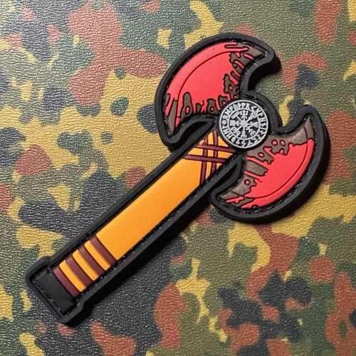 Viking battle axe pvc morale - axe,