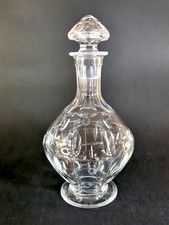 Carafe en Cristal Taillé – Style Val Saint Lambert "Nestor"