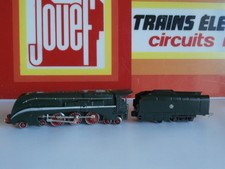 SNCF COLLECTOR LOCOMOTIVE VAPEUR 232 R VERTE FILET ARGENT JEP REF 6005 LTC