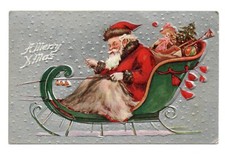 CPA en relief Joyeux Noël  