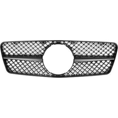 Grille radiateur brillant - de,