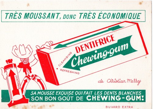 Buvard publicitaire ancien - publicitaire,