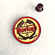 Pin's lapel pin  pins Moto Bike Motorcycles Logo NORTON Bristish machine 1898
