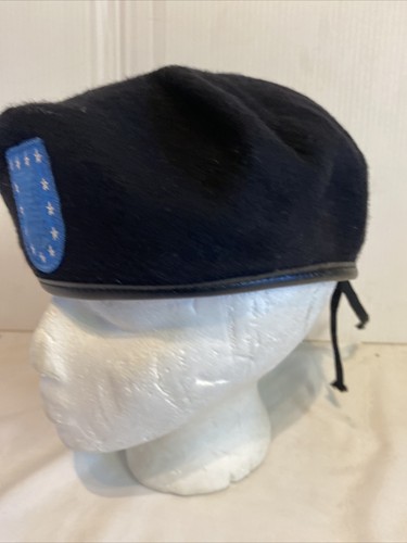 Hat black wool - black, u.s