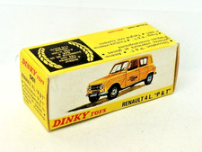 Boîte ORIGINE vide ancien Dinky Toys FRANCE 60's 561 Renault 4L PTT POSTES TTBE