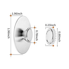 Porte Savon Magnétique Mural Support En Acier Inoxydable Pour Baignoire OB