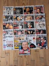 21 magazines DIAPASON-revue musique classique-INBAL/ADAMS/CHOPIN de 2001 à 2005