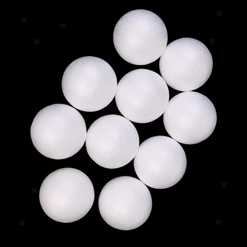 10pcs 5cm blanc modélisation - 10pcs,