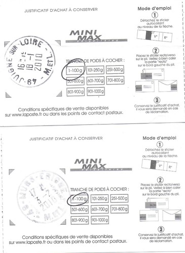 Document poste - document,