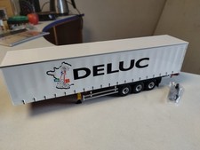SEMI REMORQUE TAUTLINER TRANSPORTS DELUC  1/43 ELIGOR
