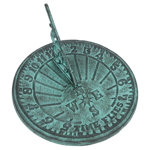 Cadran solaire fonte ancien - en,