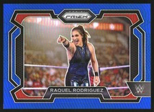 B5542- 2024 Panini Prisme Wwe Prizms Bleu Cartes -vous Pic- 15+ Sans US Première