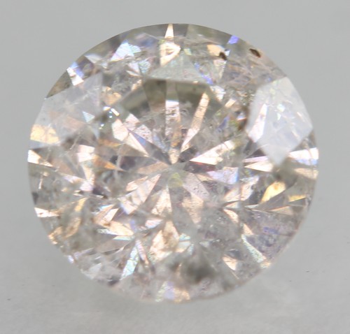 Diamant naturel mined rond - naturel,