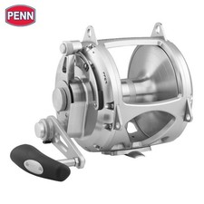 Moulinet conventionnel 2 vitesses PENN Saltwater International VI 130VISS Silver