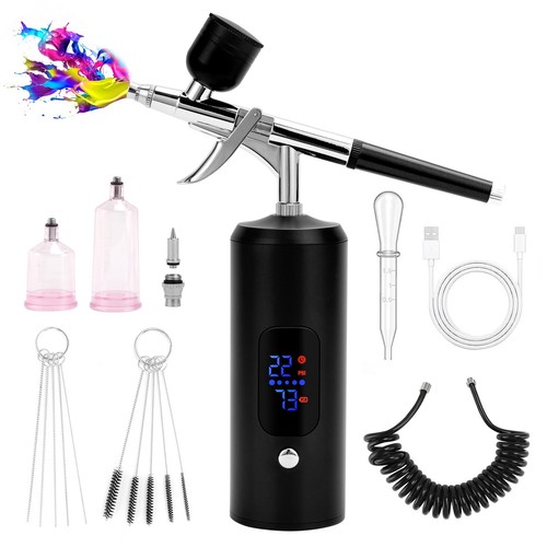 Cordless airbrush kit handheld - cordless,