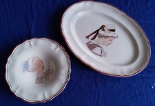 1 PLAT ROND ET 1 OVALE