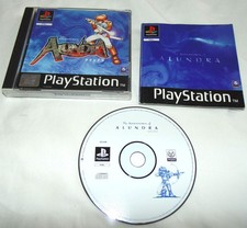 alundra authentique version originale ps1 playstation avec boite et notice