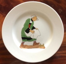 Assiette Bécassine Peint Main H. Lorre, Pinchon