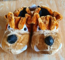 CHAUSSON PANTOUFLE chien BOULEDOGUE ANIMAL 37 - 38 ou  39 - 40 ou 41 - 42 NEUF D