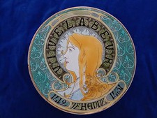 ASSIETTE / Plate - ART NOUVEAU