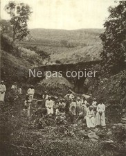 MARTINIQUE c. 1895 plantation Saint-James Saint-Pierre photo 19,4 x 15,6 cm rhum
