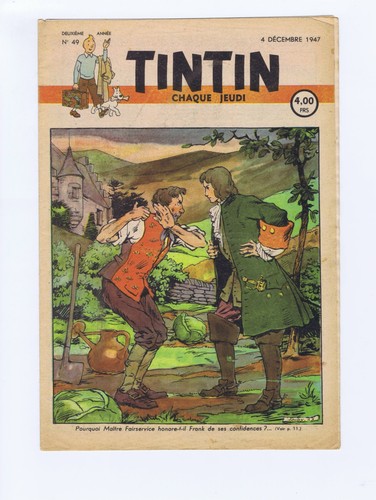 Journal tintin edition belge - tintin,