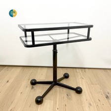 Table basse verre vintage