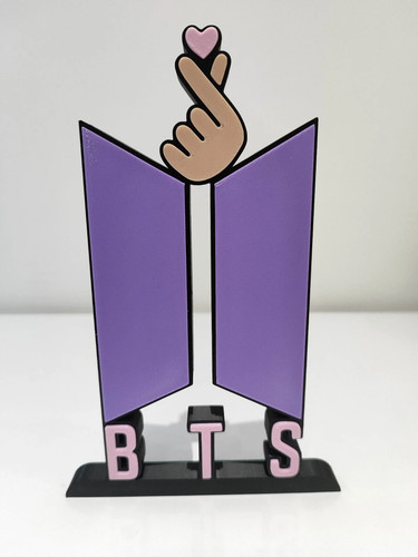 Logo bts finger heart pop - bts,