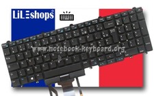Clavier Français Original Pour Dell Precision 15 7000 - 7510 / 7520 Rétroéclairé