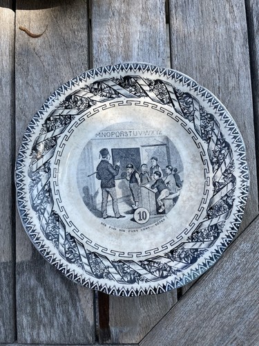 Assiette parlante gien - parlante, dix