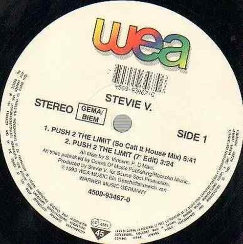 Stevie push the limit - stevie, v.