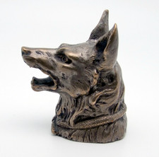 AUTHENTIQUE mascotte automobile de 1925 par Marcel Bonnot bronze car mascot