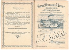 Ancien dépliant publicité