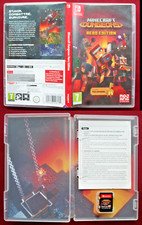 NINTENDO SWITCH jeu MINECRAFT DUNGEONS HERO EDITION, en bon état