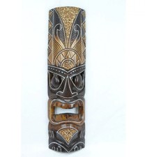 Masque Tiki 50cm en bois