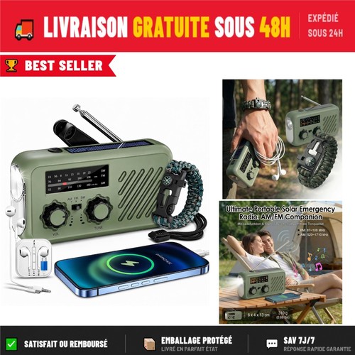 Radio portable urgence - portable,