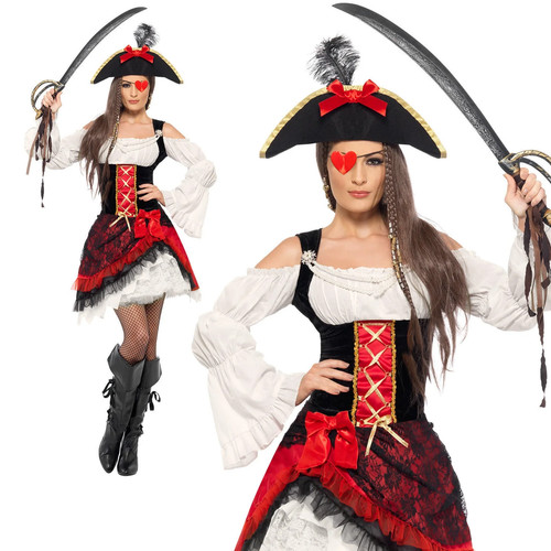 Costume pirate pour - pour, femmes