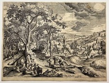 Hans BOL (d'après) Paysage