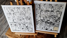 Planches originales - Encre de