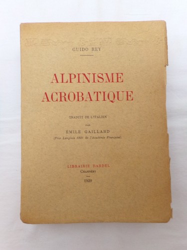 Alpinisme acrobatique guido - -,