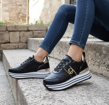 Sneakers Femme Noir 6001