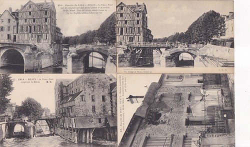 Lot old postcards cards - 4,