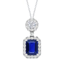 2.76 ctw Emerald Cut Created