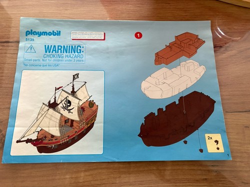 Playmobil notice bateau - playmobil,